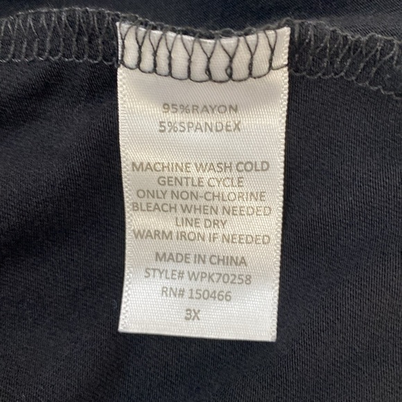 Market & Spruce Lany Knit Shirt Dress Comfy 3X - Picture 11 of 12